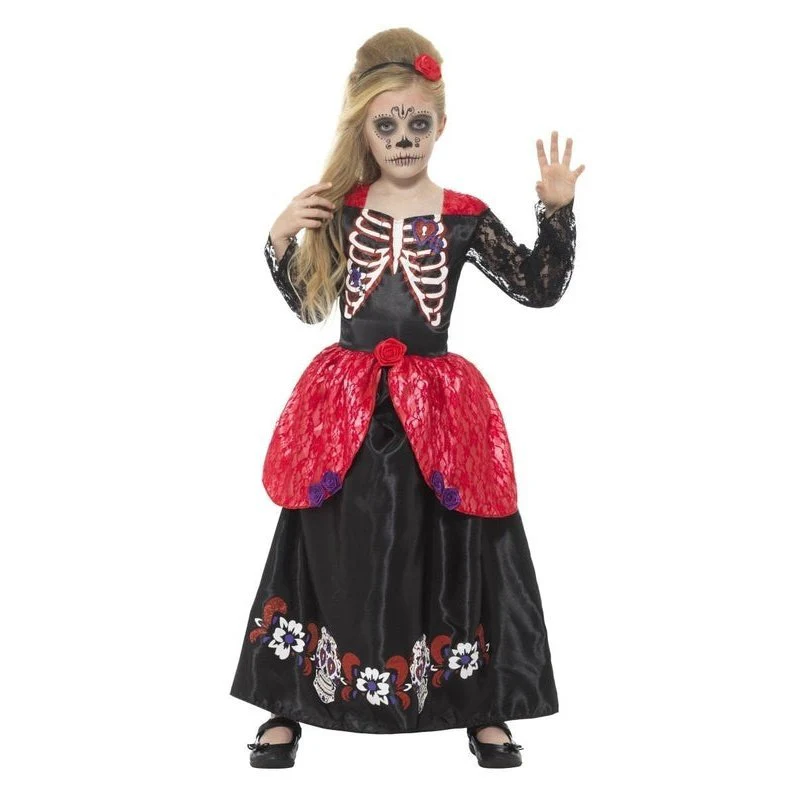 Deluxe Day of the Dead Girl Costume - Image 2