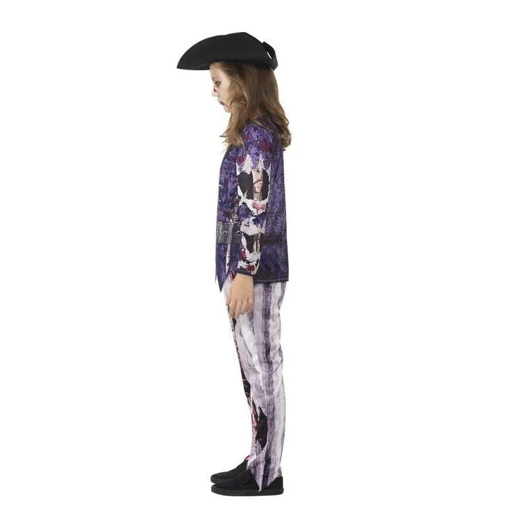 Deluxe Jolly Rotten Pirate Girl Costume - Image 2