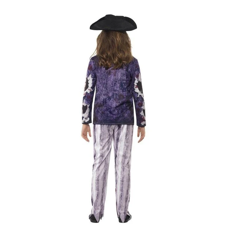 Deluxe Jolly Rotten Pirate Girl Costume - Image 3