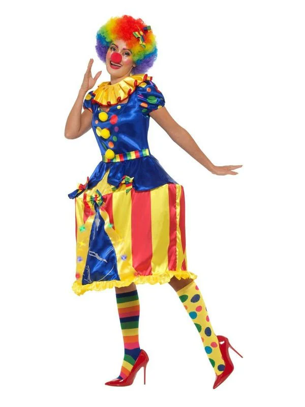 Deluxe Light Up Carousel Clown Costume - Image 2
