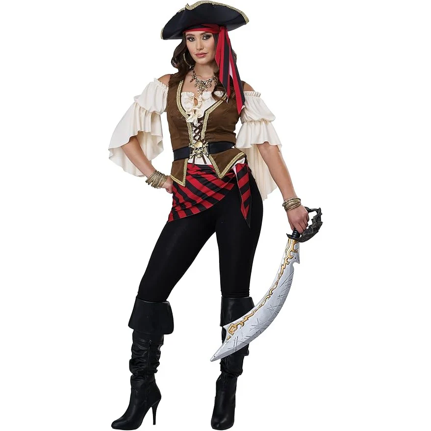 Deluxe Pirate Lady Women's Costume