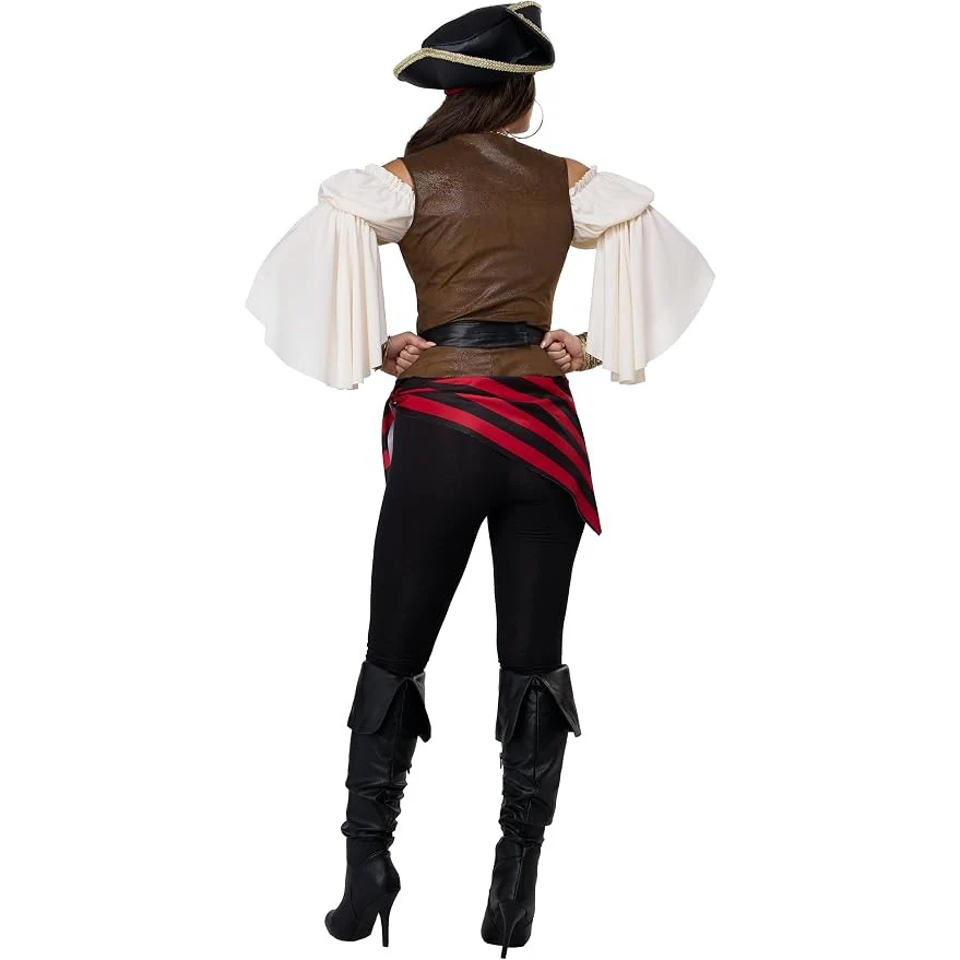 Deluxe Pirate Lady Women's Costume - Image 5