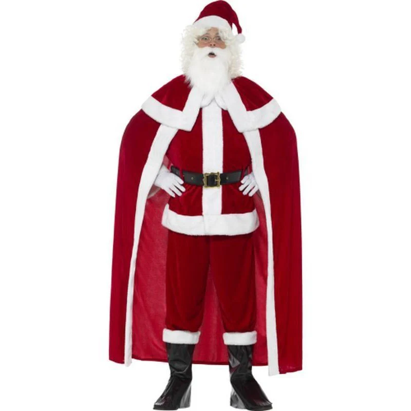 Deluxe Santa Claus Costume with Trousers