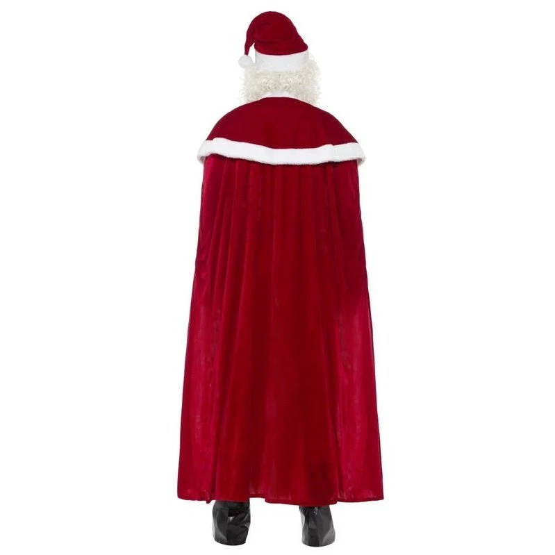 Deluxe Santa Claus Costume with Trousers - Image 3
