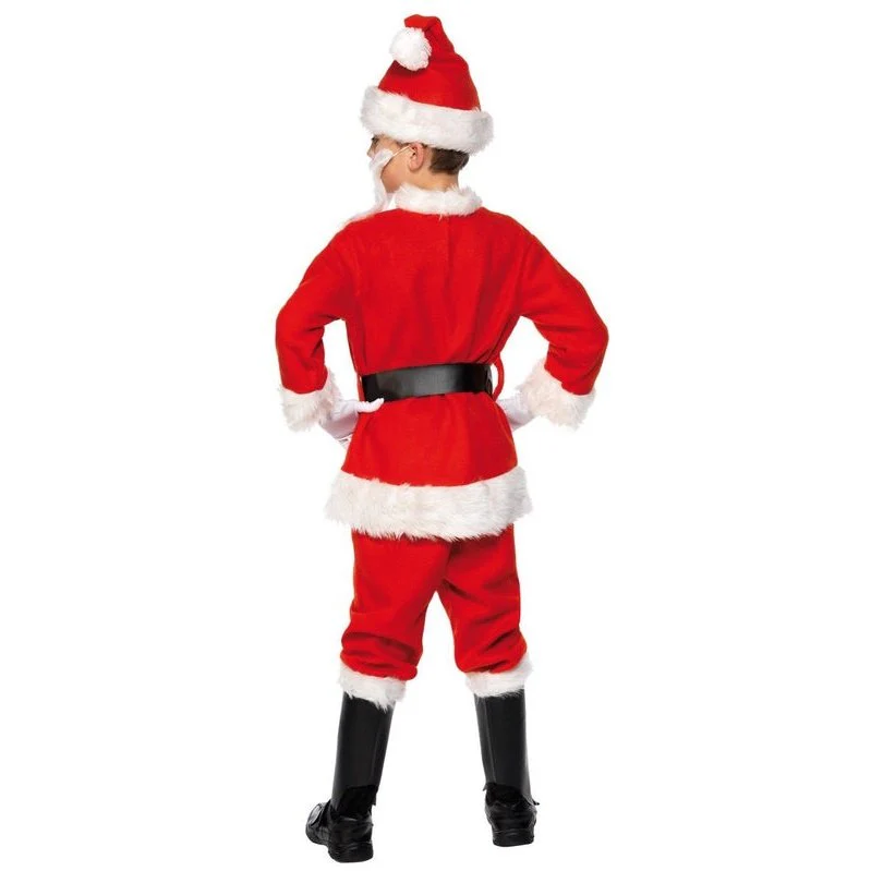 Deluxe Santa Costume & Beard - Image 3