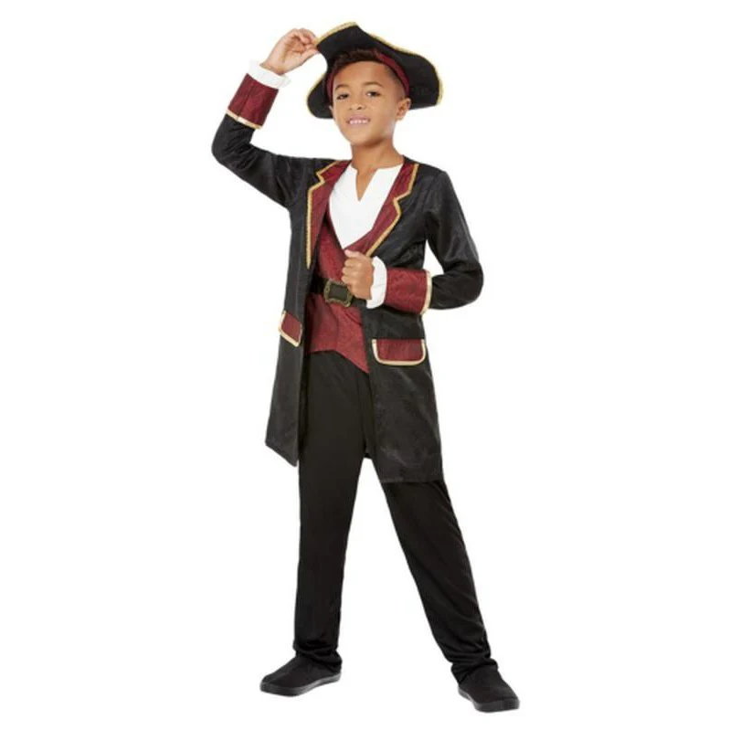 Deluxe Swashbuckler Pirate Costume, Boy