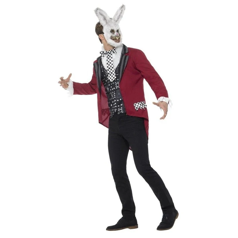 Deluxe White Rabbit Costume - Image 2
