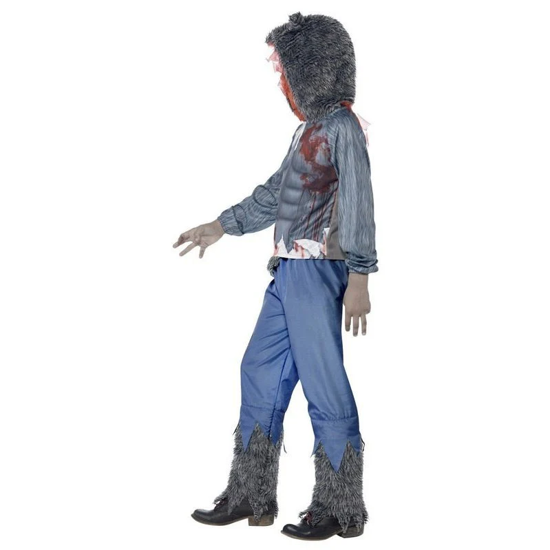 Deluxe Wolf Warrior Costume - Image 2