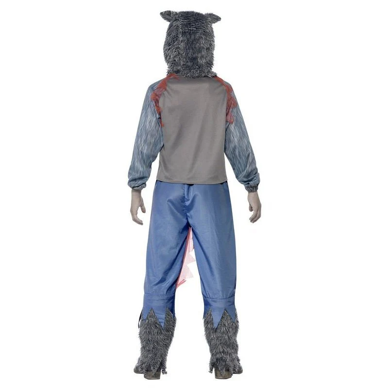 Deluxe Wolf Warrior Costume - Image 3