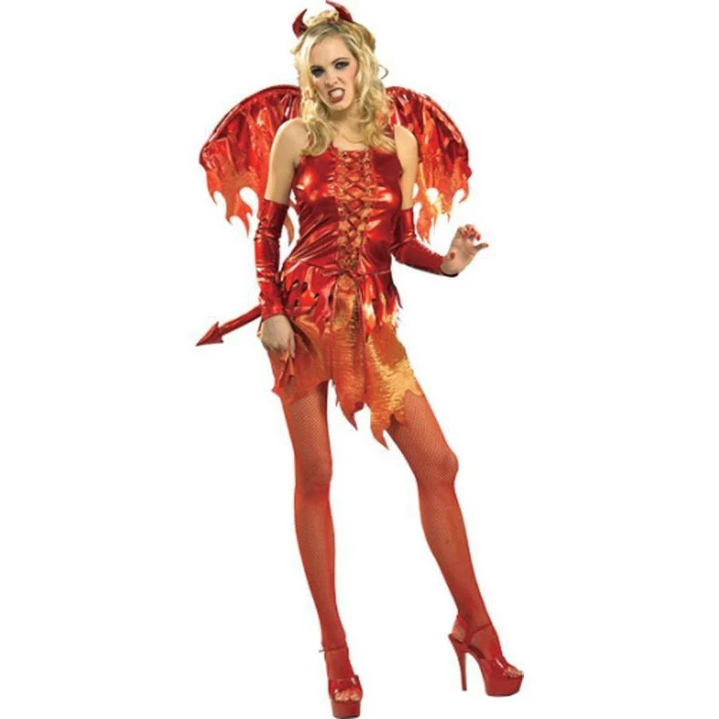 Devil On Fire Secret Wishes Costume Size Xs - Image 2
