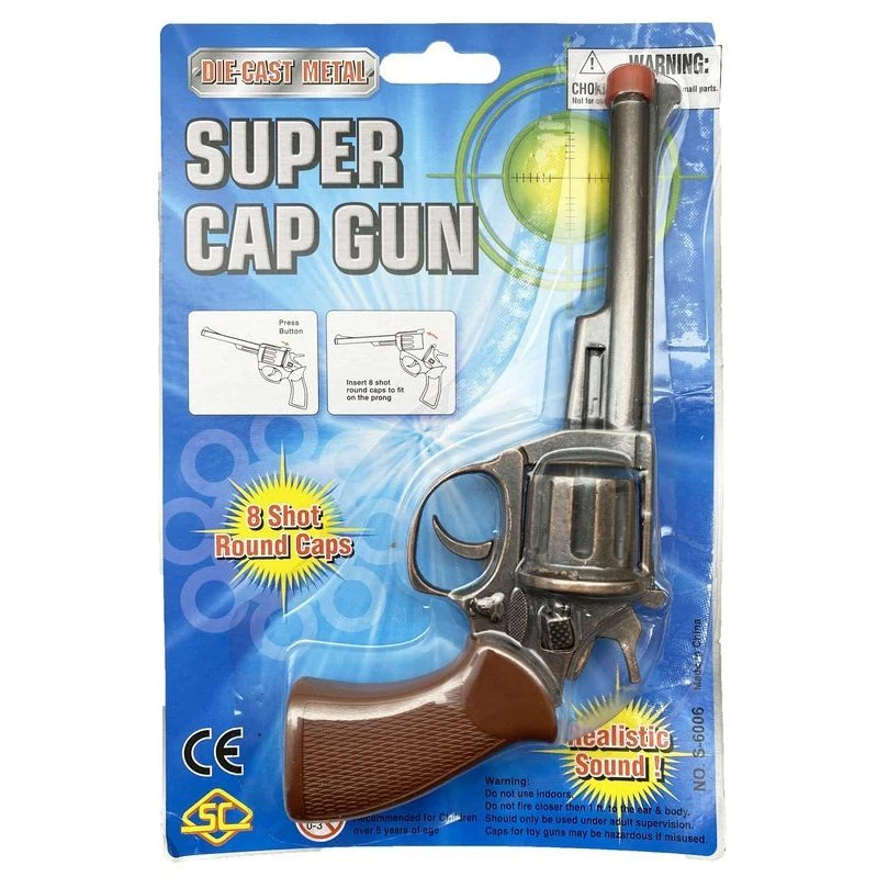 Die Cast Cowboy Cap Gun – 18cm - Image 2