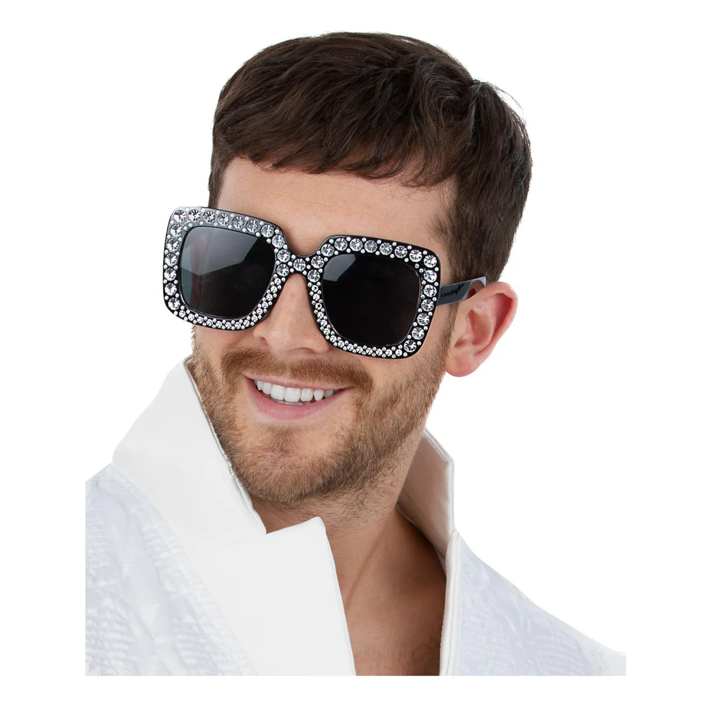 Disco Jewelled Specs, Black