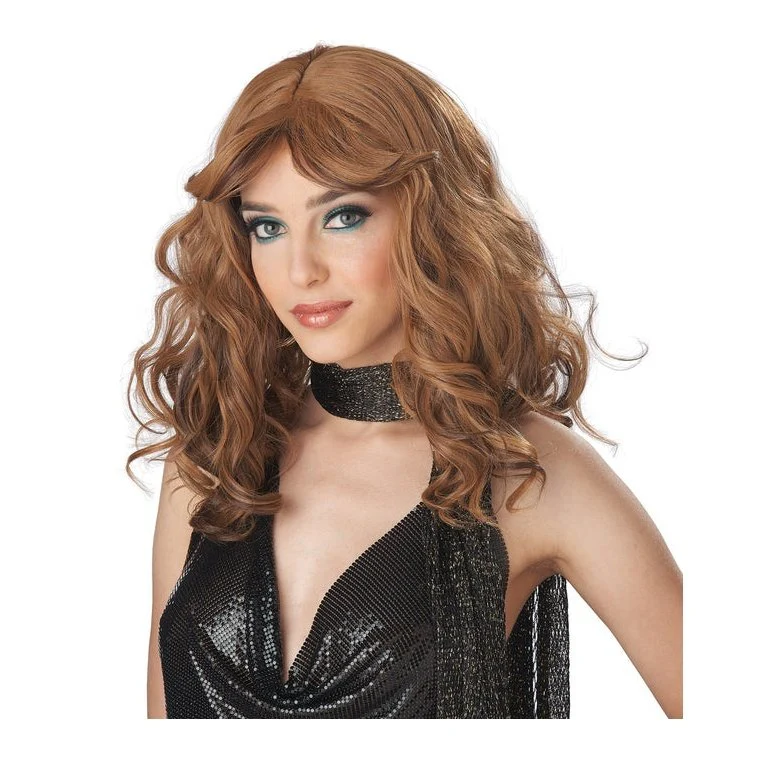 Disco Nights Wig Brunette