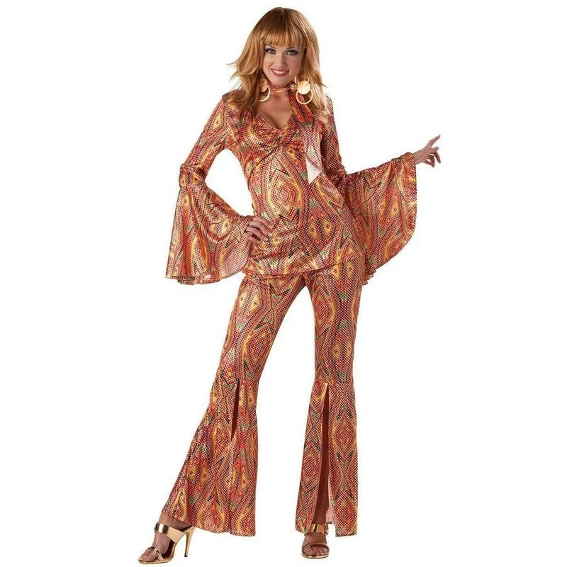 Discolicious Diva Women's 1970's Costume
