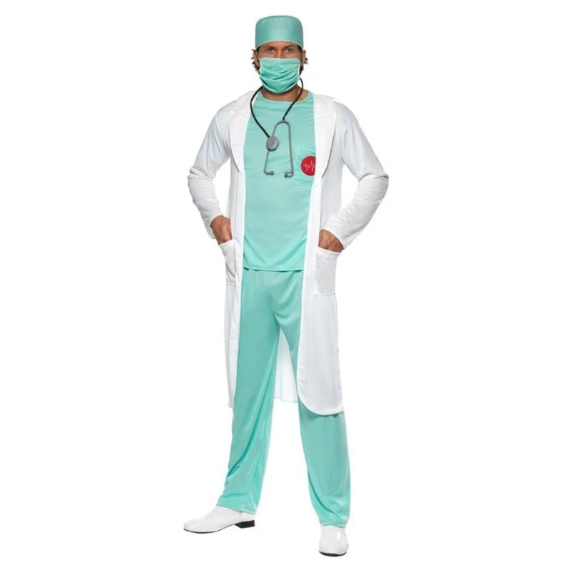 Doctor Costume, Green - Image 4