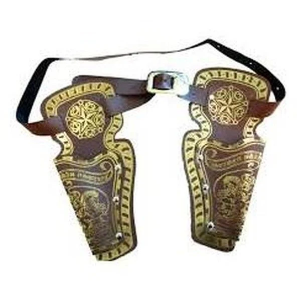 Double Gun Holsters Brown