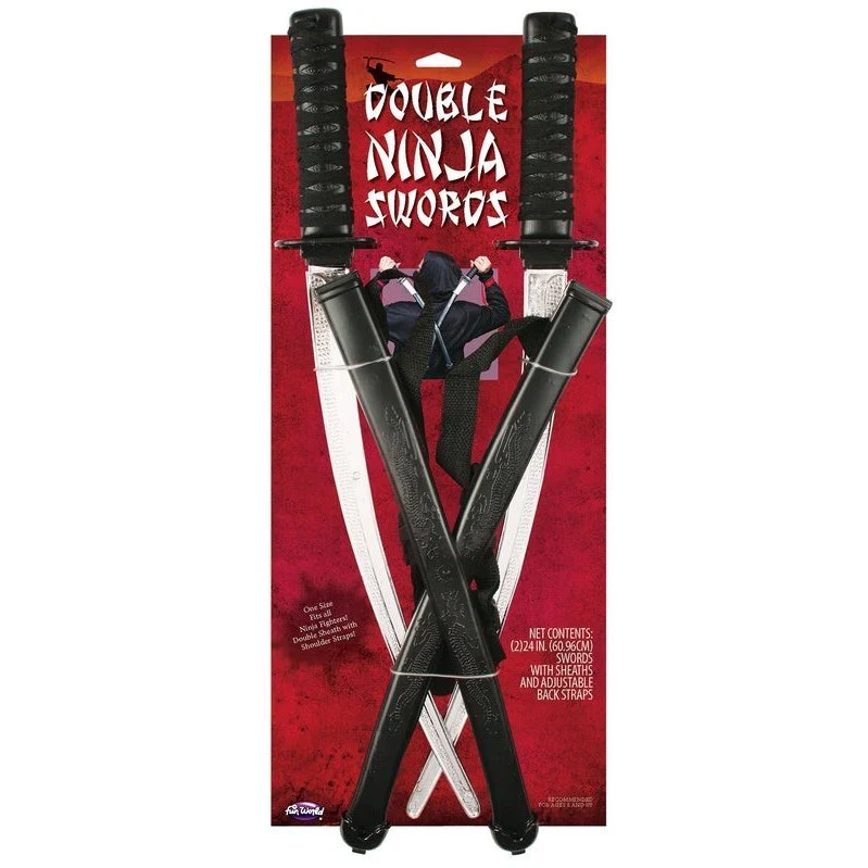 Double Ninja Sword Set - Image 3