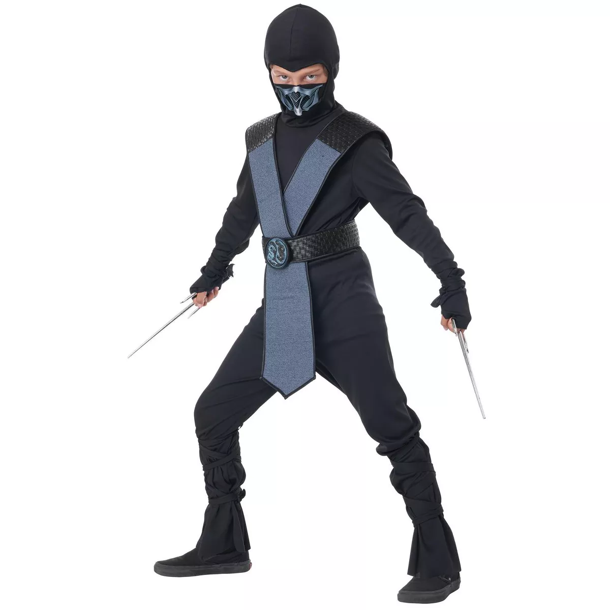 Dragon Master Grey Ninja Child Costume
