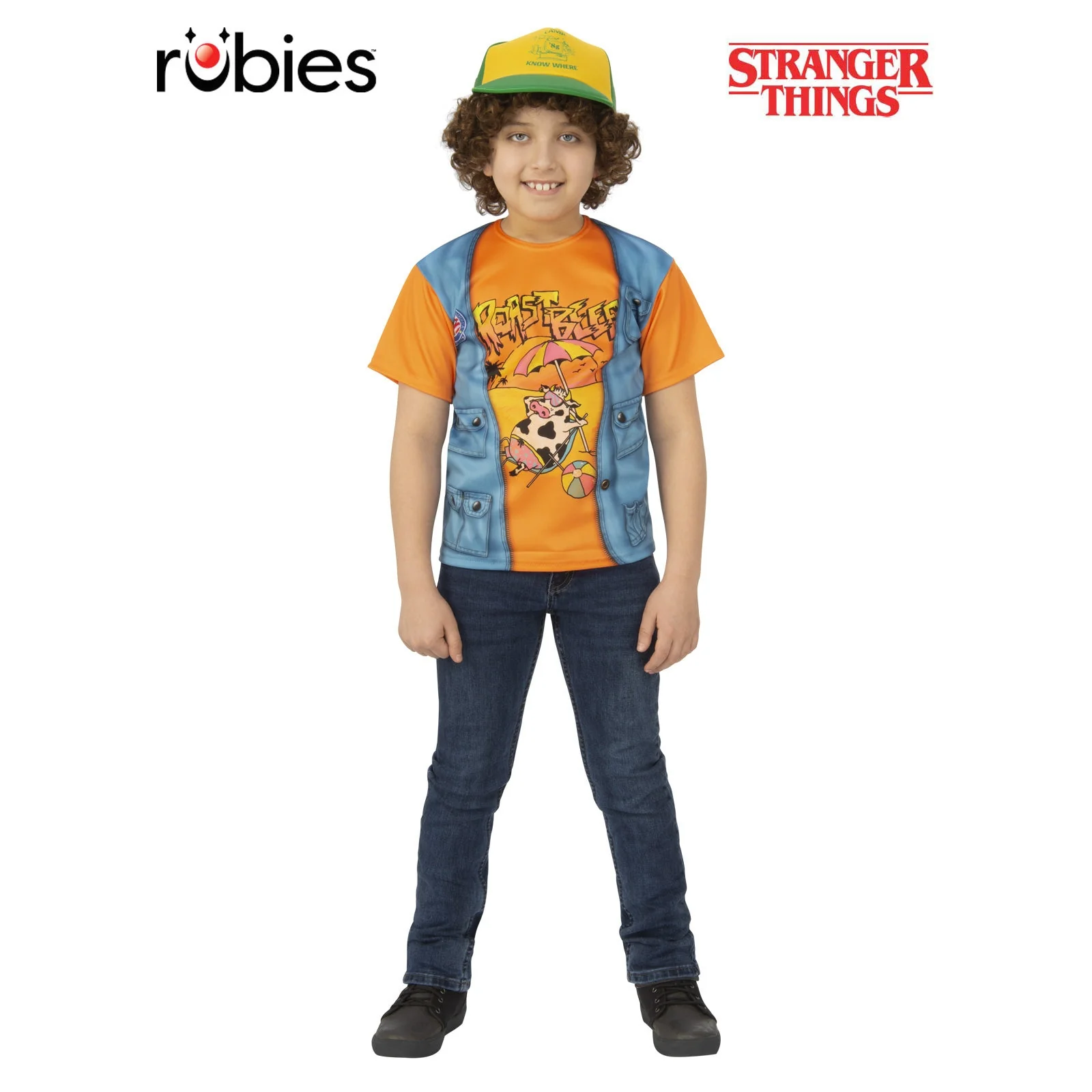 Dustin Stranger Things Roast Beef T-Shirt, Child