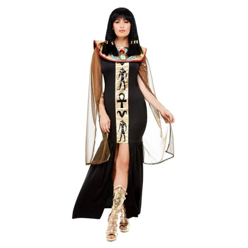 Egyptian Goddess Costume, Black - Image 2