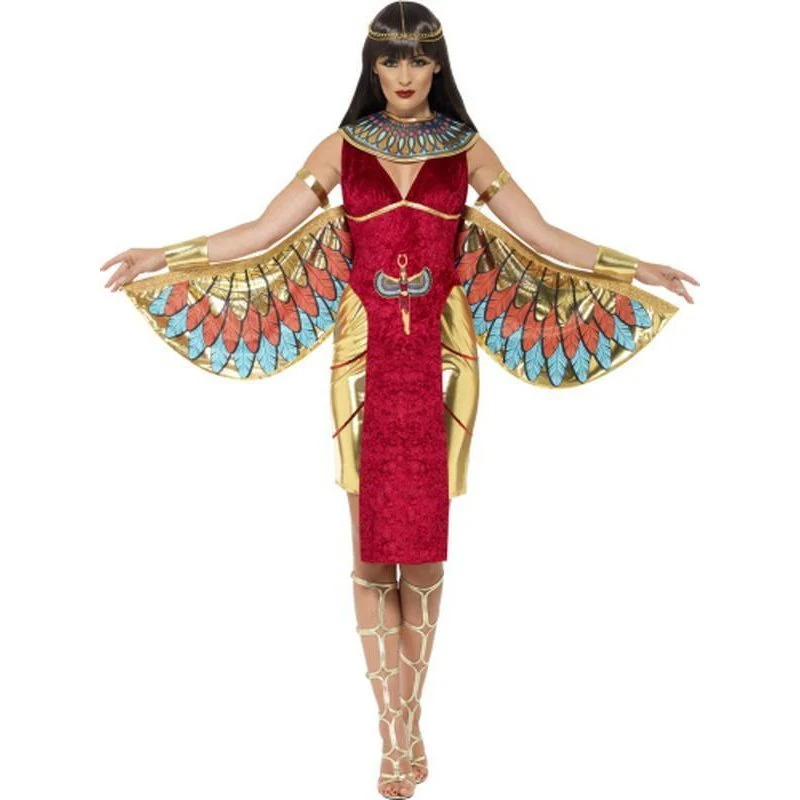 Egyptian Goddess Costume, Red