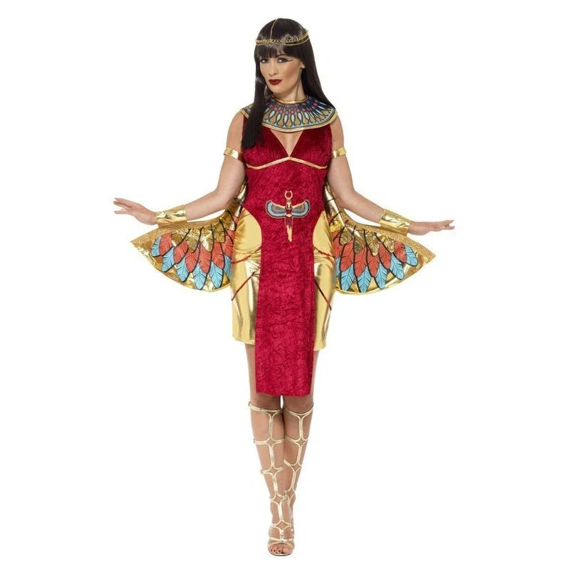 Egyptian Goddess Costume, Red - Image 4