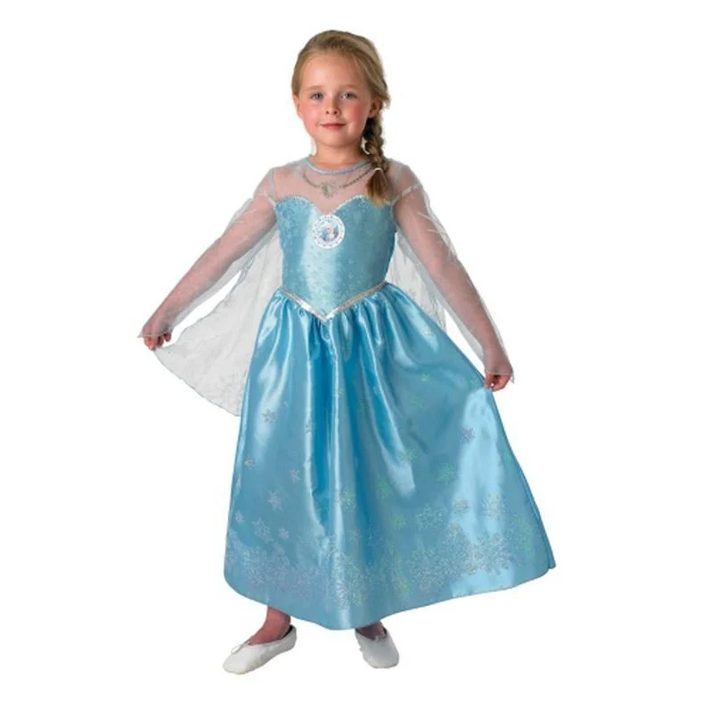 Elsa Frozen Deluxe Costume Size 6 8 - Image 3