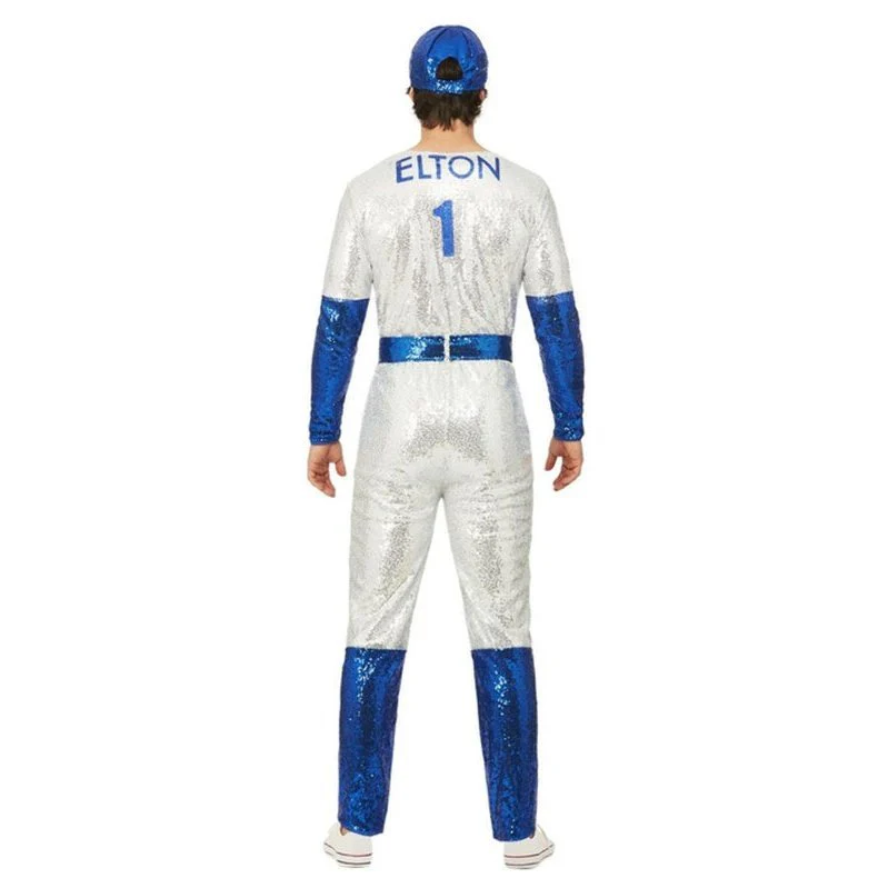 Elton John Deluxe Sequin Baseball Costume - Image 2