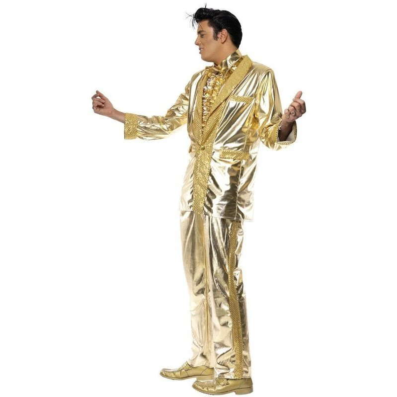 Elvis Costume Gold - Image 2