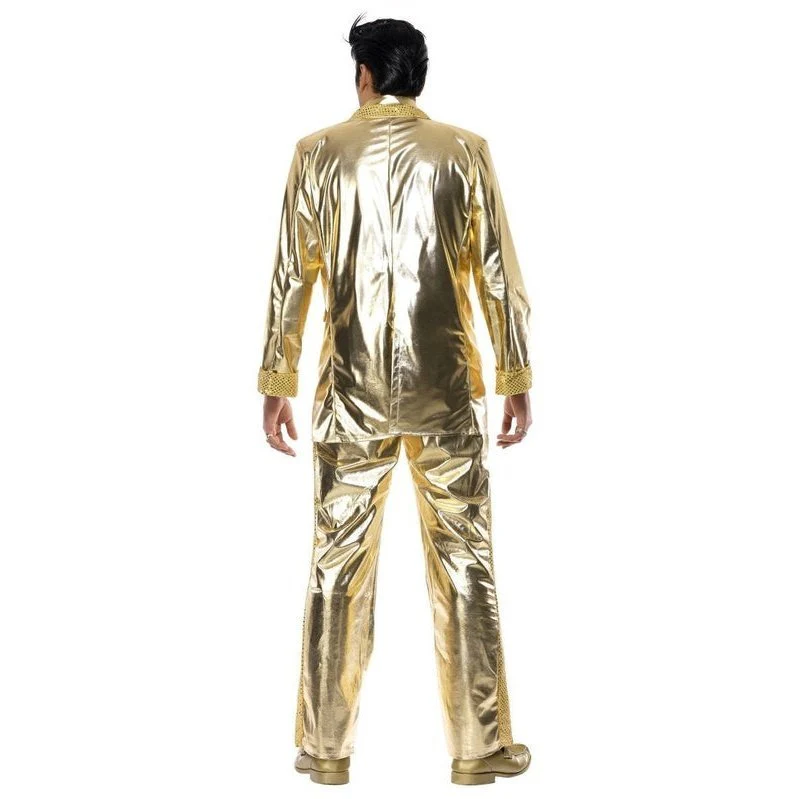 Elvis Costume Gold - Image 3