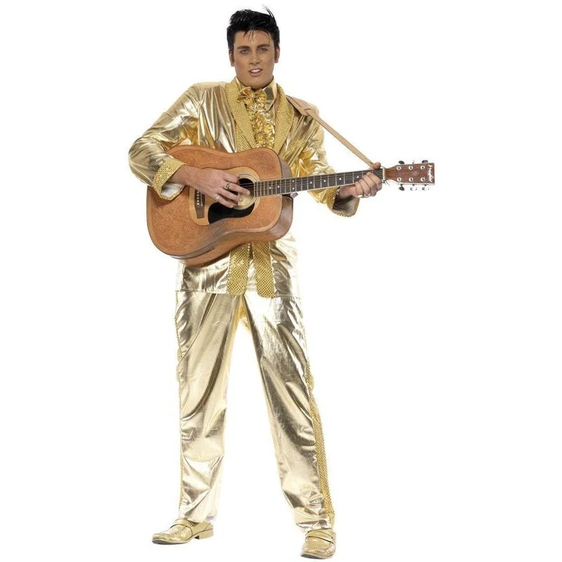 Elvis Costume Gold - Image 4