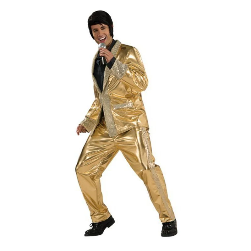 Elvis Gold Suit Collector's Edition Size Xl - Image 2