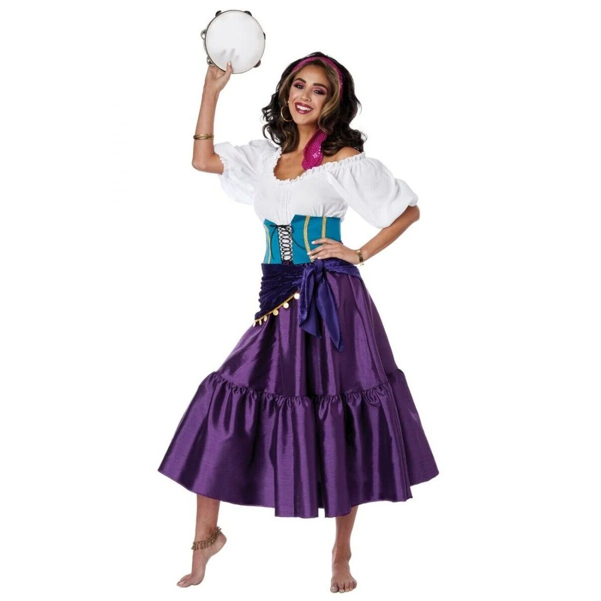Enchanting Gypsy Fortune Teller Women Costume