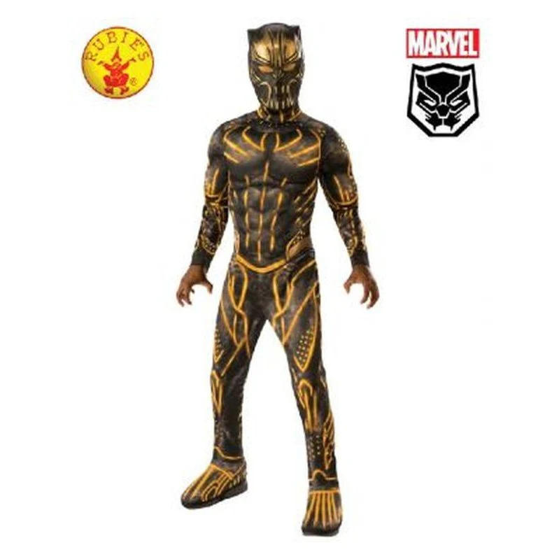 Eric Killmonger Battle Deluxe Costume, Child Size Medium