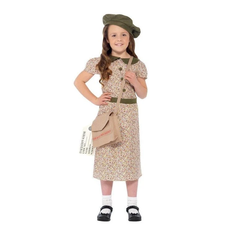 Evacuee Girl Costume - Image 3