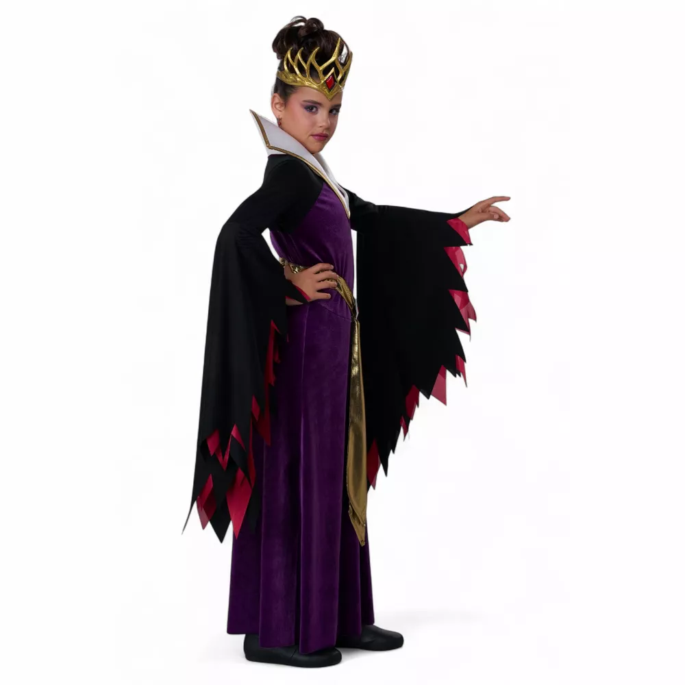 Evil Queen Cosplay Dress, Child - Image 4