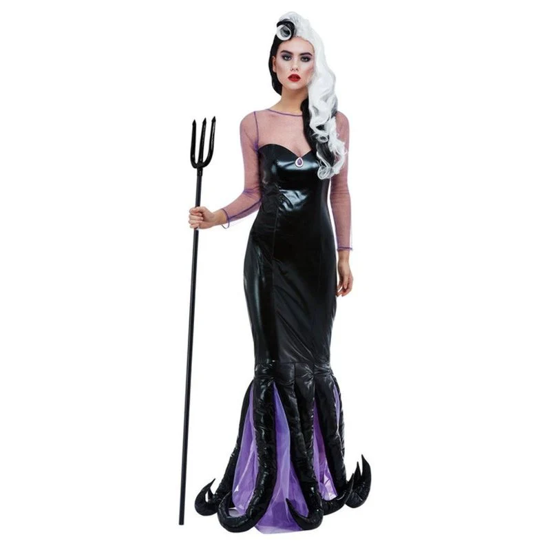 Evil Sea Witch Costume, Black - Image 2