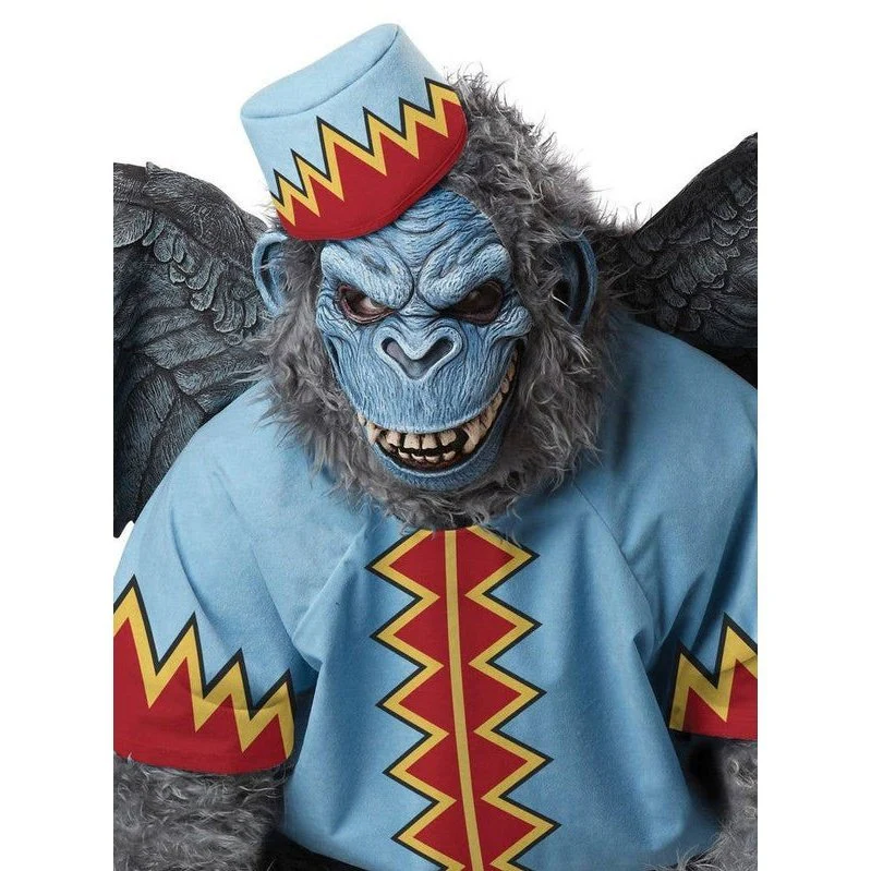 Evil Wizard Of Oz Adult's Deluxe Winged Monkey Costume - Image 3