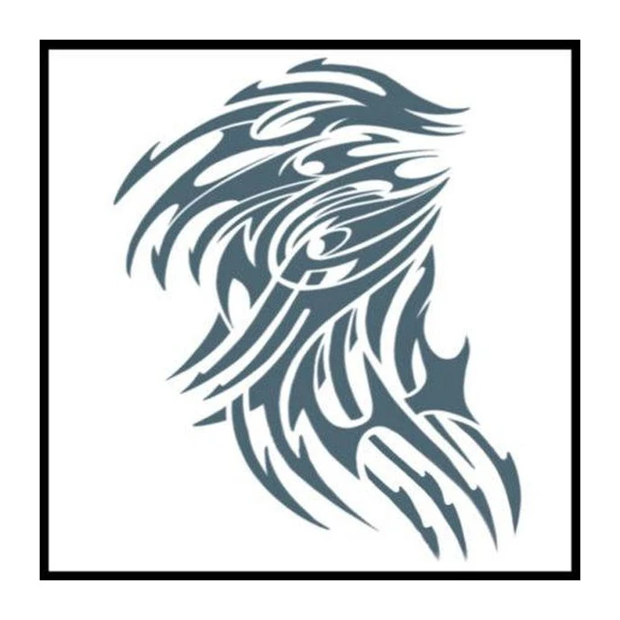 Extra Large – Tribal – Temporary Tattoo
