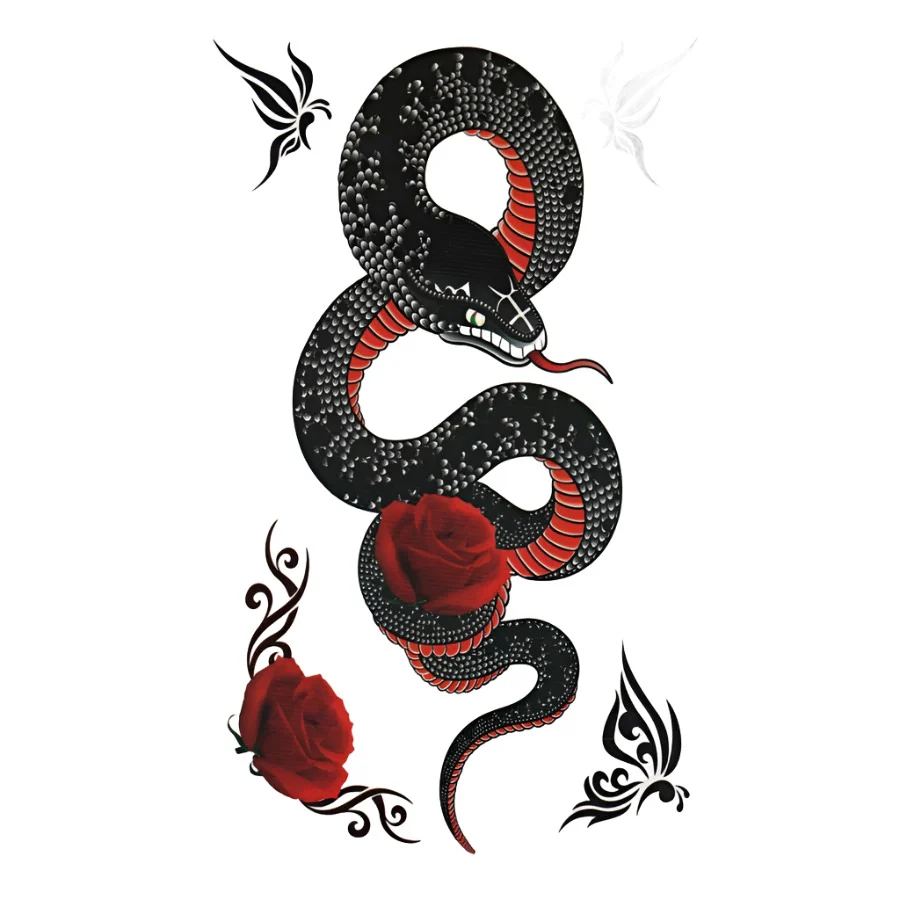 Fangs Tattoo – 20cm - Image 7
