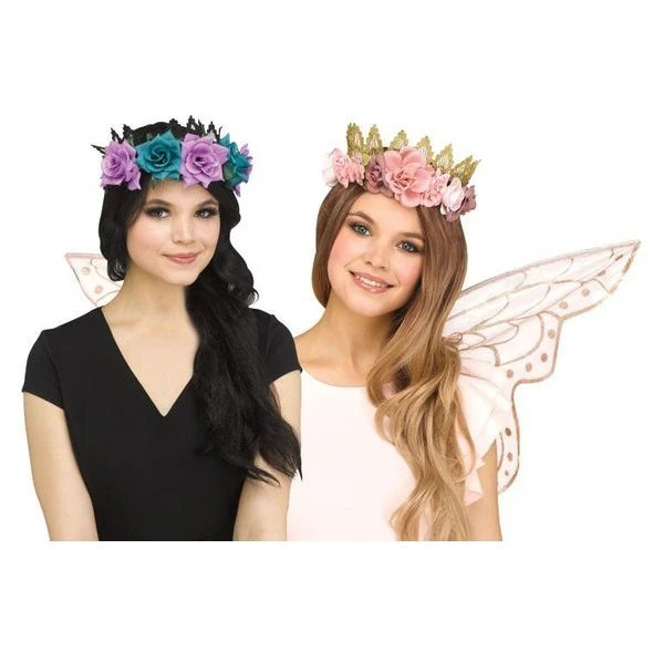 Fantasy Fairy Floral Crown 2 Styles