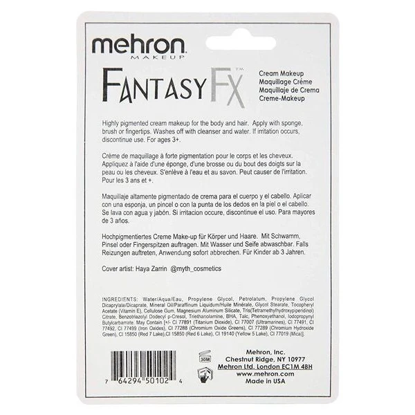 Fantasy FX Make-up Black 30ml Carded - Image 3