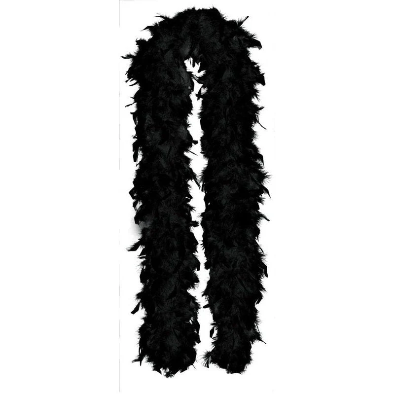 Feather Boa - Black