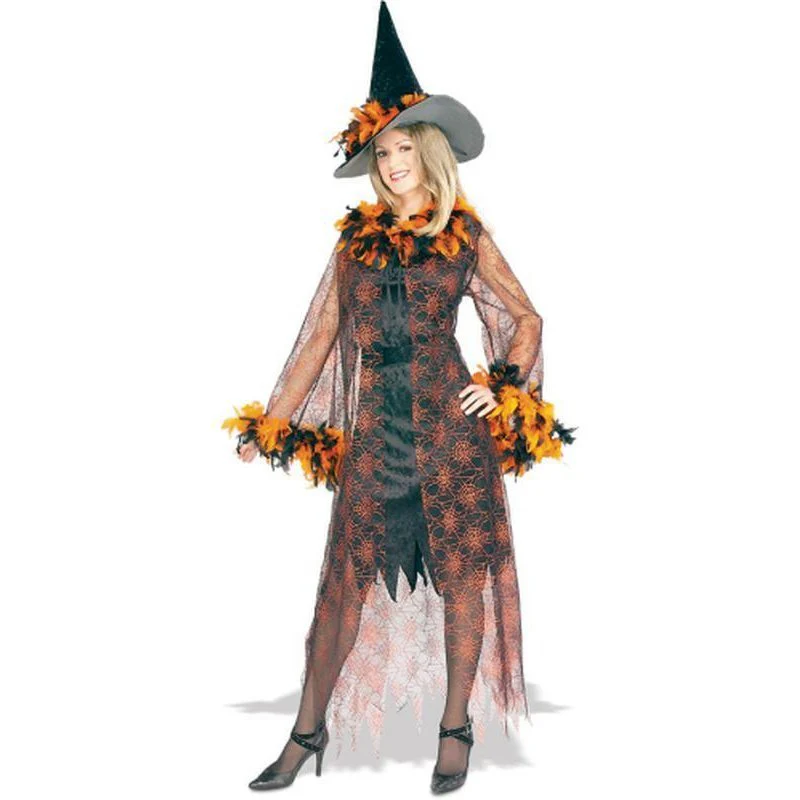 Feathered Witch Costume Size Std