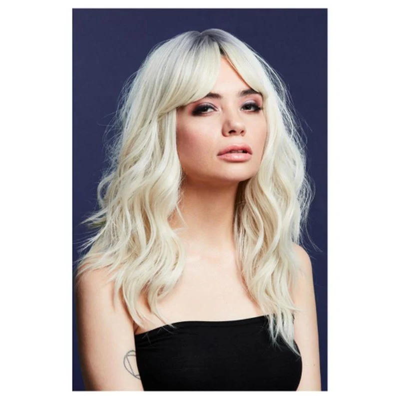 Fever Ashley Wig, Two Toned Blend, Ice Blonde