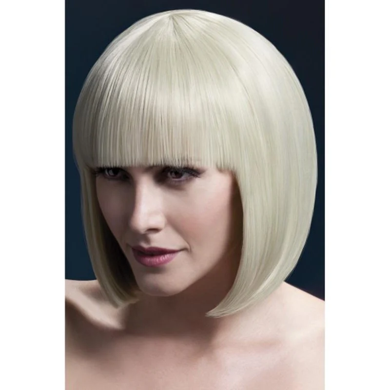 Fever Elise Wig Blonde, Sleek Bob with Fringe