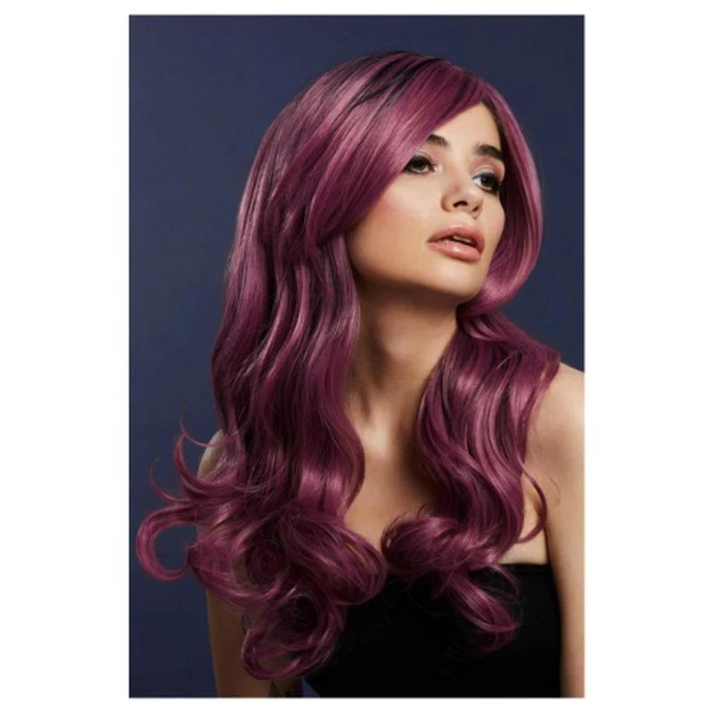 Fever Khloe Wig, True Blend, Mauve