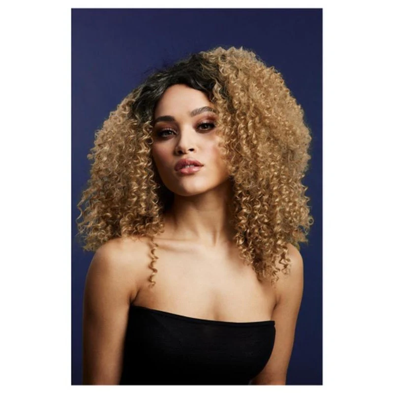 Fever Lizzo Wig, Caramel