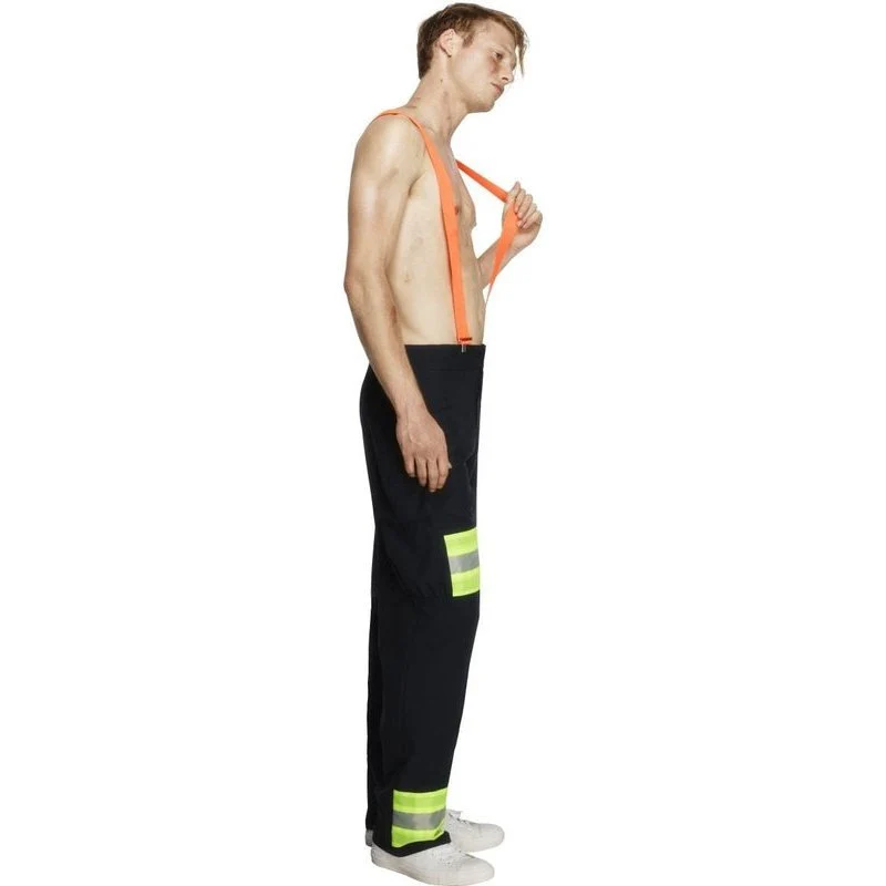 Fever Male Firefighter Costume - Image 2