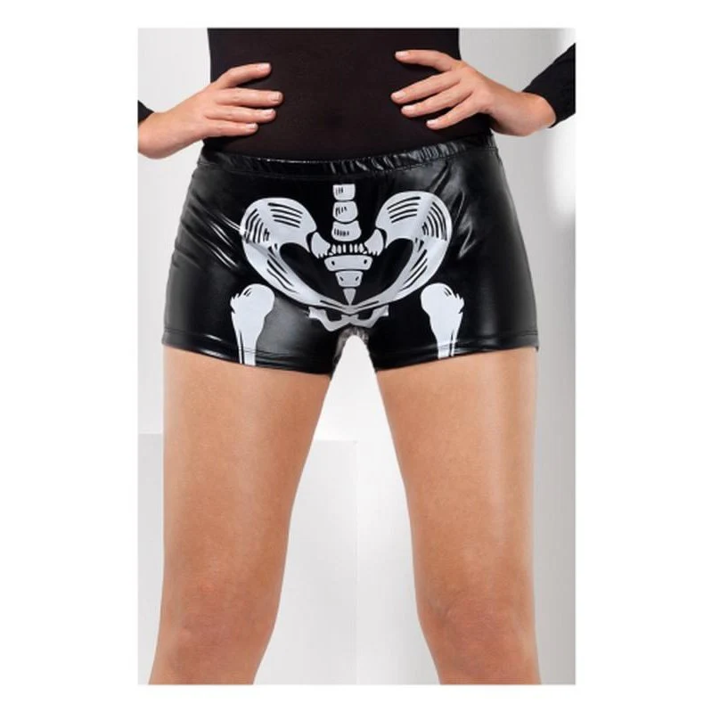 Fever Miss Skeleton Whiplash Hotpants